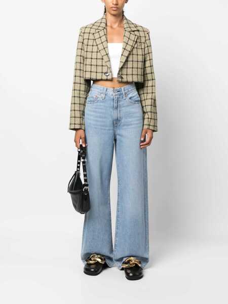 Blugi drepti Levis Ribcage Wide Leg jeans Blue Femei (BM 17517342) 2