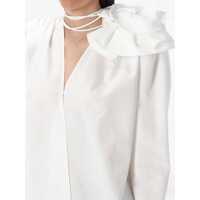Imbracaminte Magda Butrym Dama - Bluze Magda Butrym Magda Butrym Classic Flower Blouse WHITE Femei (BM 17520192) - B-mall.ro