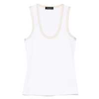 Topuri Fabiana Filippi Rib Tank Top Femei