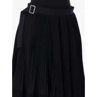 Imbracaminte JUNYA WATANABE Dama - Fuste JUNYA WATANABE Junya Watanabe Pleated Midi Skirt Black Femei (BM 17520438) - B-mall.ro