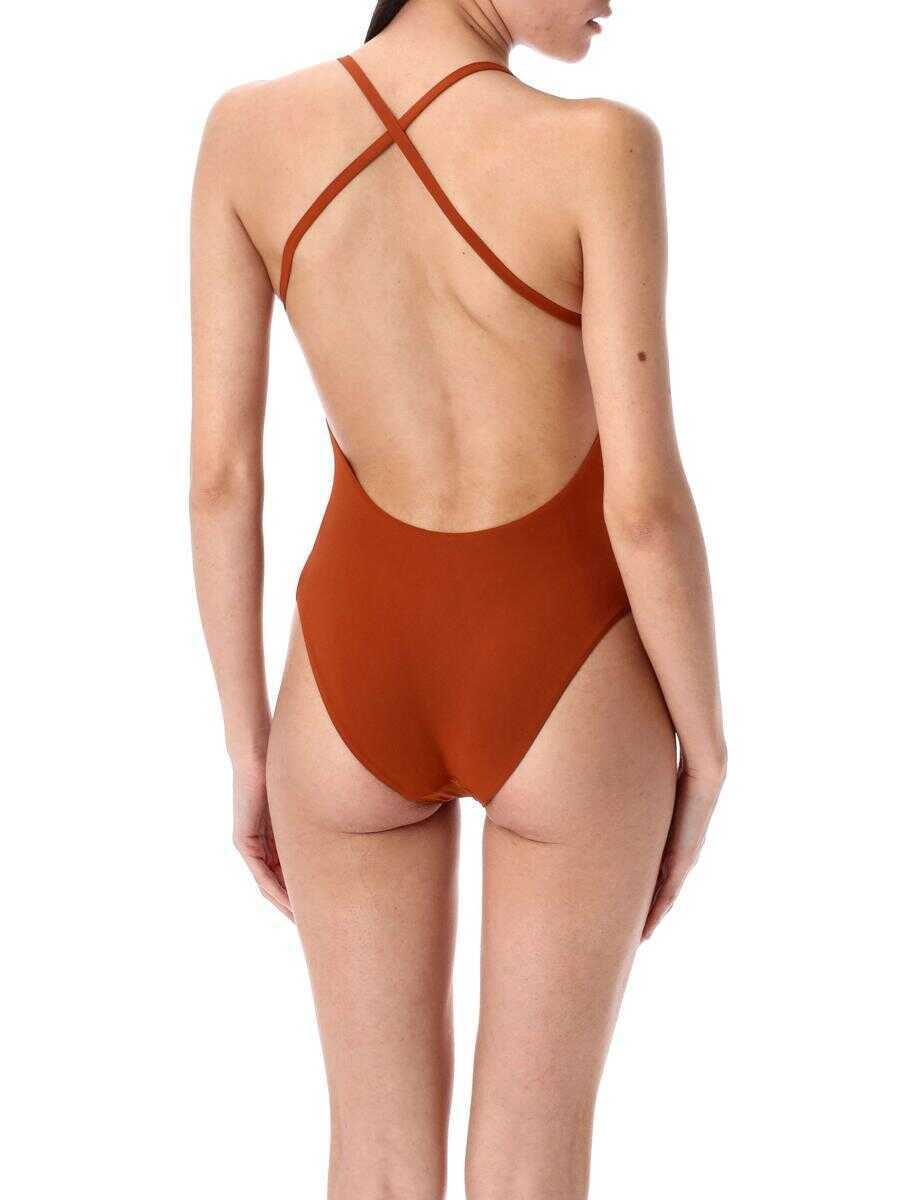 Costume de baie LIDO Lido Uno One-Piece Swimsuit Brown Femei (BM 17520591) 2