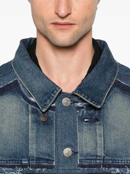 Geci JUNYA WATANABE Junya Watanabe Denim Jacket Blue Barbati (BM 17520600) 5