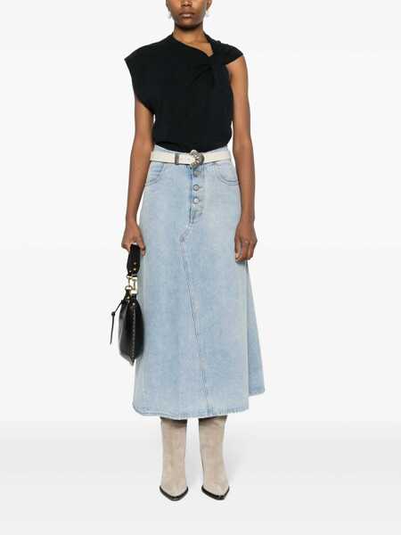 Topuri Isabel Marant Isabel Marant Nayda Topwear Black Femei (BM 17521506) 2
