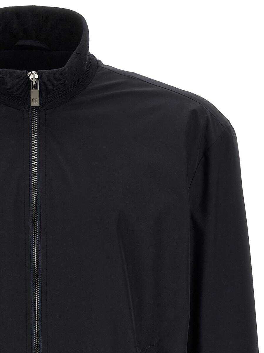 Bomber jacket Pal Zileri Pal Zileri Tech Fabric Bomber Jacket BLUE Barbati (BM 17523255) 3