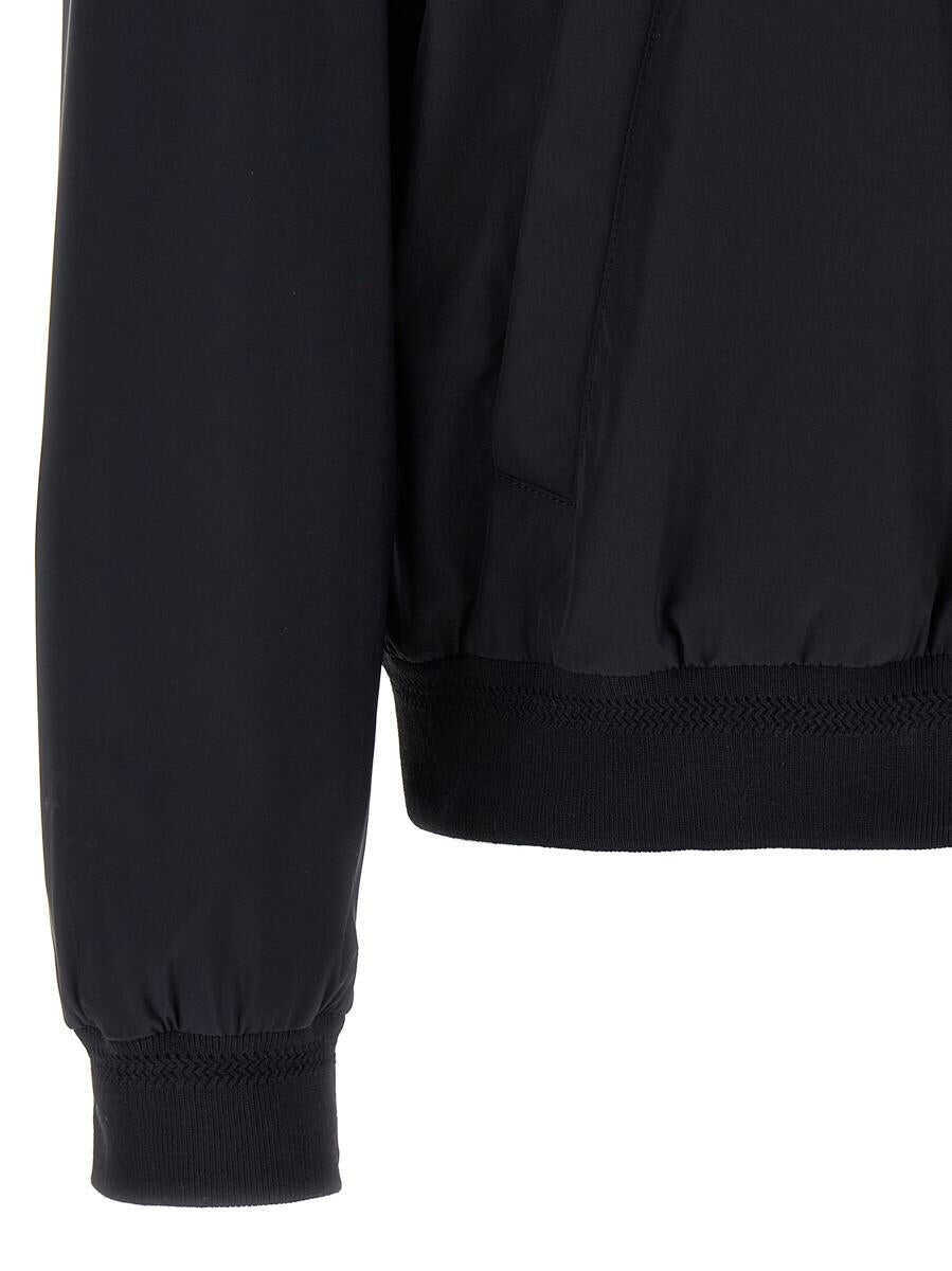 Bomber jacket Pal Zileri Pal Zileri Tech Fabric Bomber Jacket BLUE Barbati (BM 17523255) 4