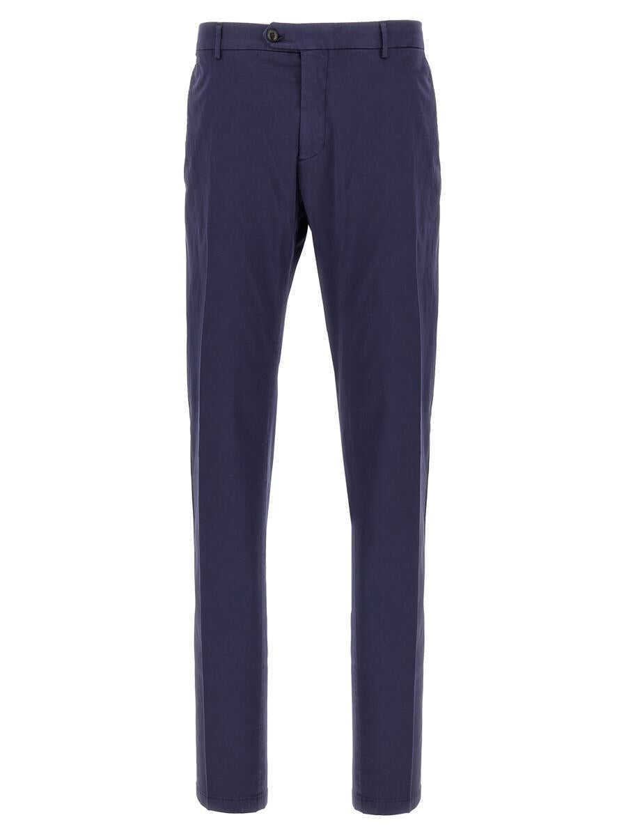 Pantaloni Pal Zileri Pal Zileri Cotton Trousers BLUE Barbati (BM 17523258) 1