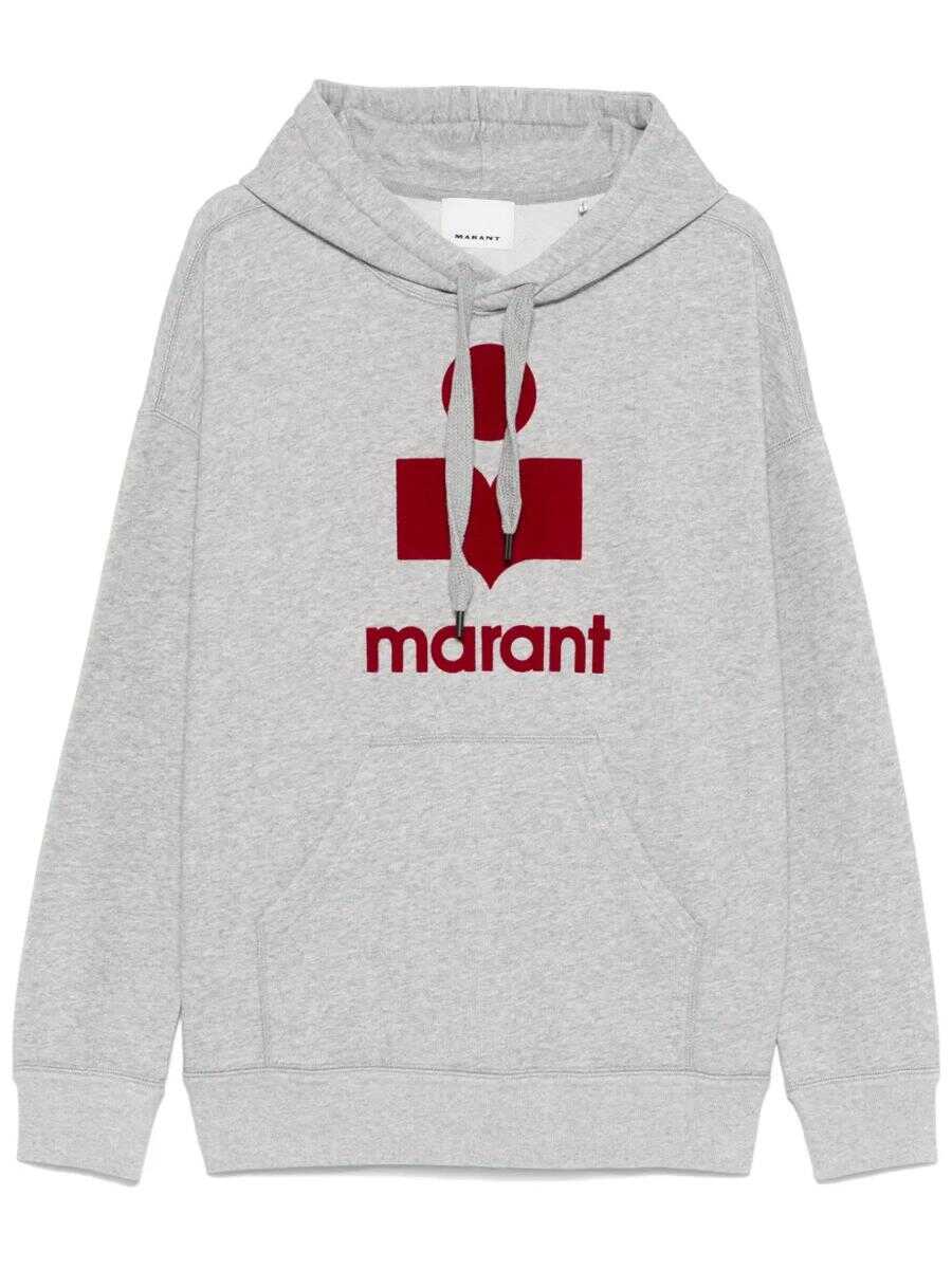 Bluze de trening Isabel Marant Isabel Marant Miley Hoodie GREY Barbati (BM 17523276) 1