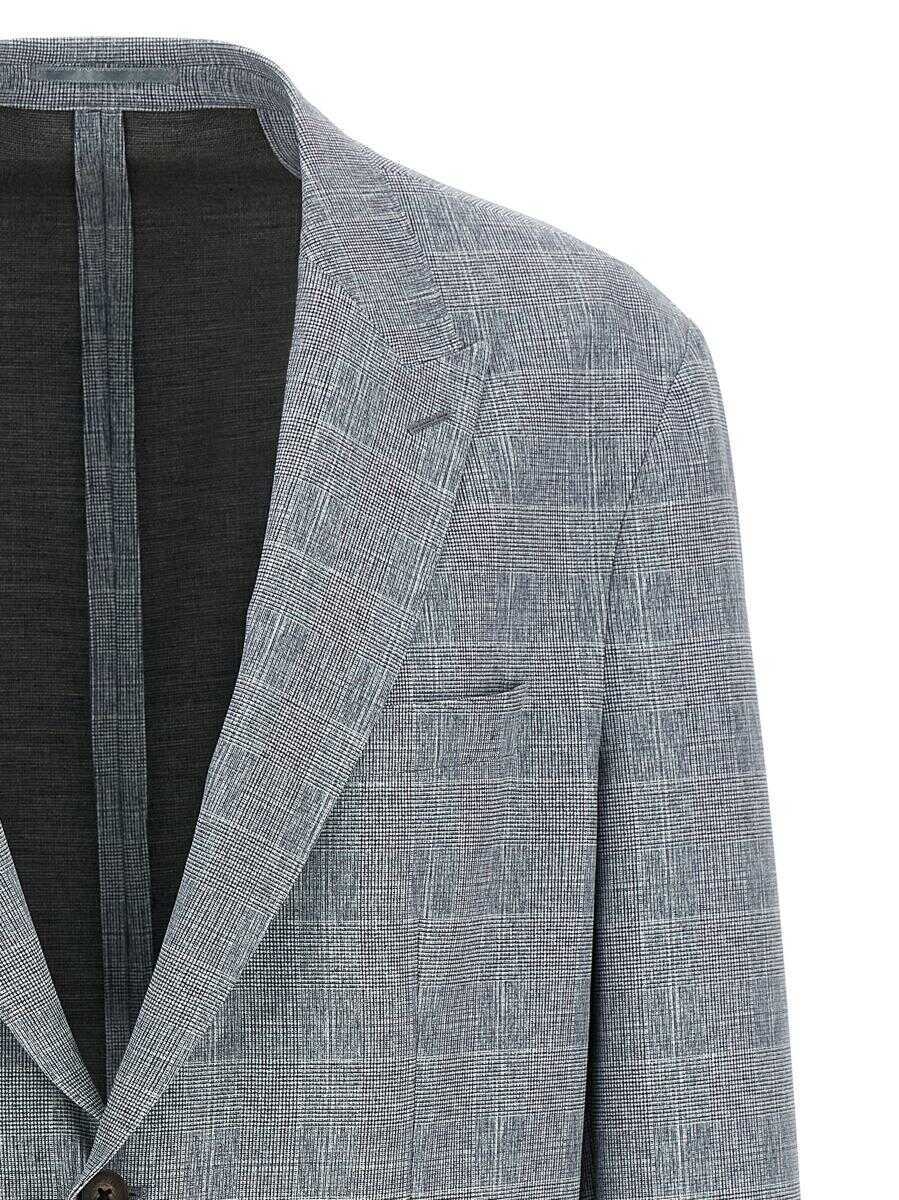 Sacouri Pal Zileri Pal Zileri Blazer Effortless Capsule Collection GRAY Barbati (BM 17523282) 3