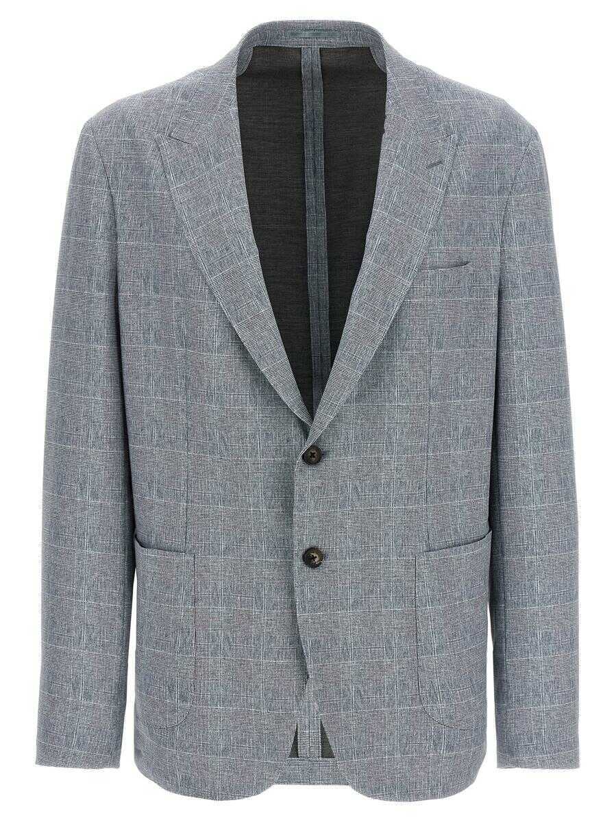 Sacouri Pal Zileri Pal Zileri Blazer Effortless Capsule Collection GRAY Barbati (BM 17523282) 1