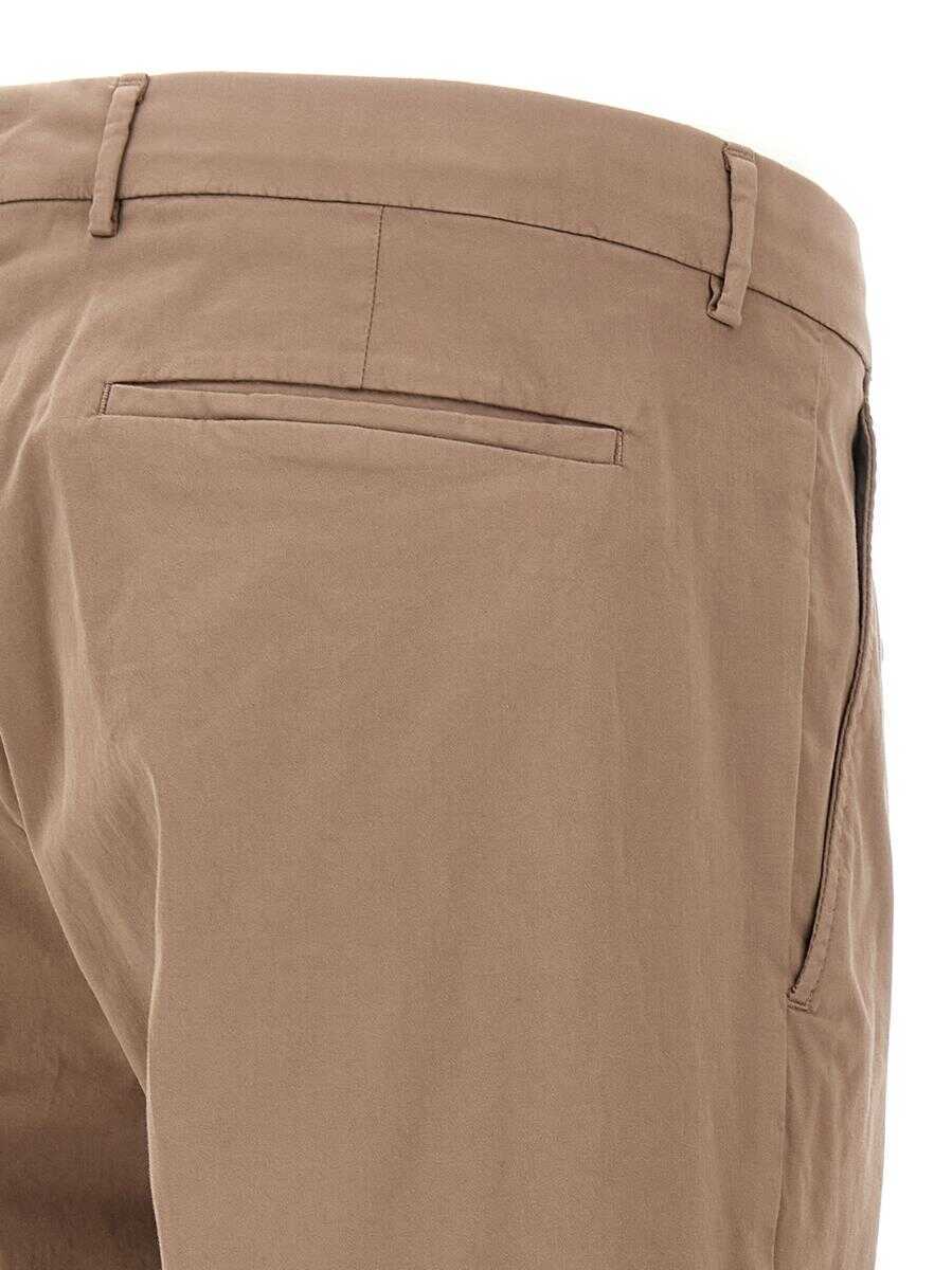 Pantaloni Pal Zileri Pal Zileri Cotton Trousers BROWN Barbati (BM 17523297) 4