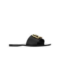 Sandale Givenchy Dama - Sandale Givenchy Givenchy 4G Liquid Flat Black Femei (BM 17523969) - B-mall.ro