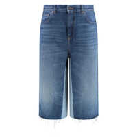 Pantaloni casual Chloé Denim Bermuda Shorts Femei