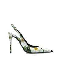 Pantofi cu toc Dolce & Gabbana Floral Slingback Femei