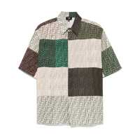 Camasi Fendi Printed Linen Shirt Barbati