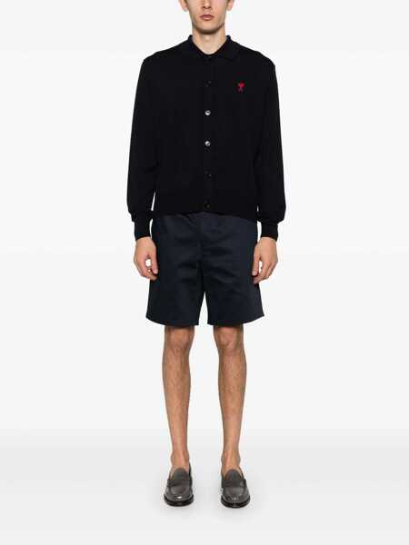 Pantaloni AMI Paris AMI Paris Shorts NAVY BLUE Barbati (BM 17526333) 2