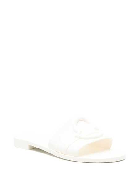 Sandale Moncler Moncler Mon Rubber Slides WHITE Femei (BM 17526792) 2