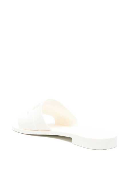 Sandale Moncler Moncler Mon Rubber Slides WHITE Femei (BM 17526792) 3
