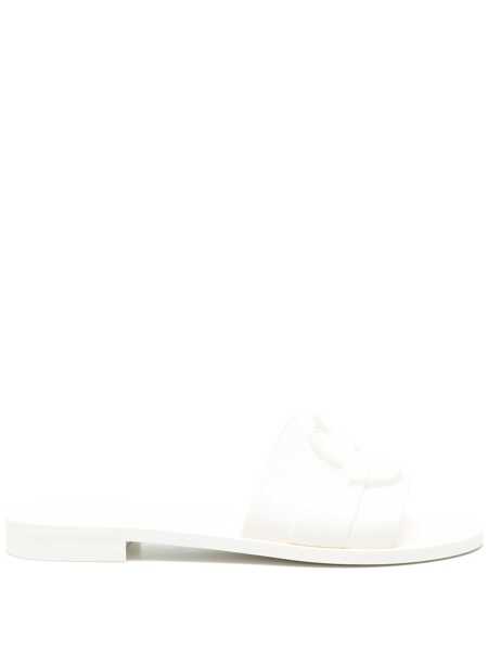 Sandale Moncler Moncler Mon Rubber Slides WHITE Femei (BM 17526795) 1