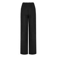 Imbracaminte Calvin Klein Dama - Pantaloni casual Calvin Klein Calvin Klein High-Waist Wide-Leg Trousers Black Femei (BM 17526927) - B-mall.ro