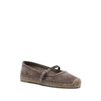 Balerini Brunello Cucinelli Dama - Balerini Brunello Cucinelli Brunello Cucinelli Precious Strap Espadrilles BROWN Femei (BM 17528274) - B-mall.ro