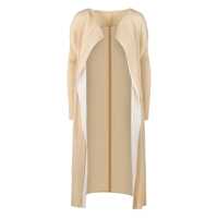 Cardigane Pleats Please Issey Miyake Two-Tone Cardigan Femei