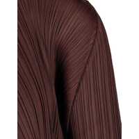 Imbracaminte PLEATS PLEASE ISSEY MIYAKE Dama - Cardigane PLEATS PLEASE ISSEY MIYAKE Pleats Please Issey Miyake Monthly Colors: March Cardigan BROWN Femei (BM 17528895) - B-mall.ro
