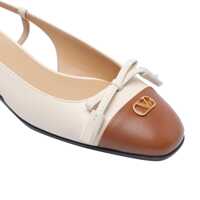 Balerini Dama - Balerini Valentino Garavani Valentino Garavani Flat Shoes WHITE Femei (BM 17529147) - B-mall.ro
