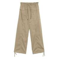 Pantaloni casual Semicouture Gelsomina Cotton Trousers Femei
