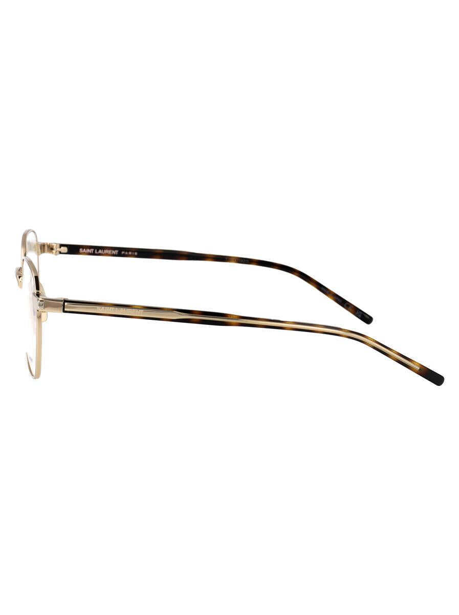 Ochelari de soare Saint Laurent Saint Laurent Eyewear Optical GOLD-CRYSTAL-TRANSPARENT Femei (BM 17530053) 3