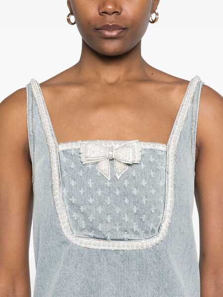 Rochii Self-Portrait Self-Portrait  Dress Blue Femei (BM 17530164) 5