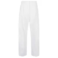 Pantaloni casual The Latest Billie Cotton Trousers Femei