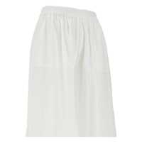 Imbracaminte THE ANDAMANE Dama - Pantaloni casual THE ANDAMANE Wiley White Pants With Elastic Waist And Wide Leg Design In Cotton Woman WHITE Femei (BM 17530581) - B-mall.ro