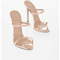Sandale cu toc Mirrored Effect Solid Color Sandals Heel 11Cm* Femei