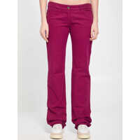 Pantaloni casual Fuchsia Trousers Femei