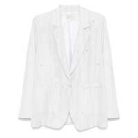 Geci Forte_Forte Silk Single-Breasted Jacket Femei