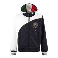 Pulovere Aeronautica Militare Sweatshirt Color-Block Removable Hood Barbati