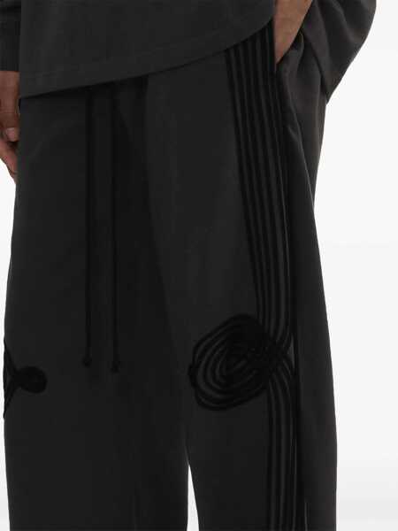 Pantaloni SONG FOR THE MUTE Song For The Mute Trousers Black Barbati (BM 17533071) 5