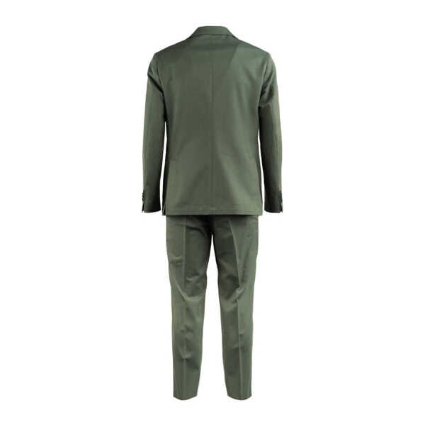 Costume Manuel Ritz Manuel Ritz Green Virgin Wool Cotton Blend Dress GREEN Barbati (BM 17533287) 2
