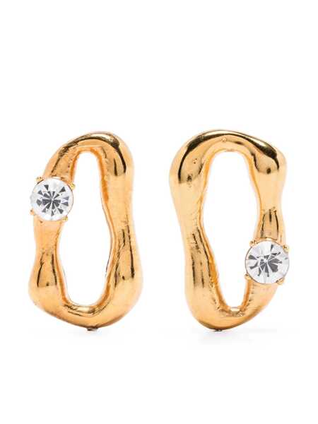 Cercei forteforte ForteForte Strass Sculpture Earrings Gold Femei (BM 17534295) 1