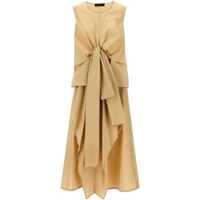 Rochii Fabiana Filippi Cotton Midi Dress Femei