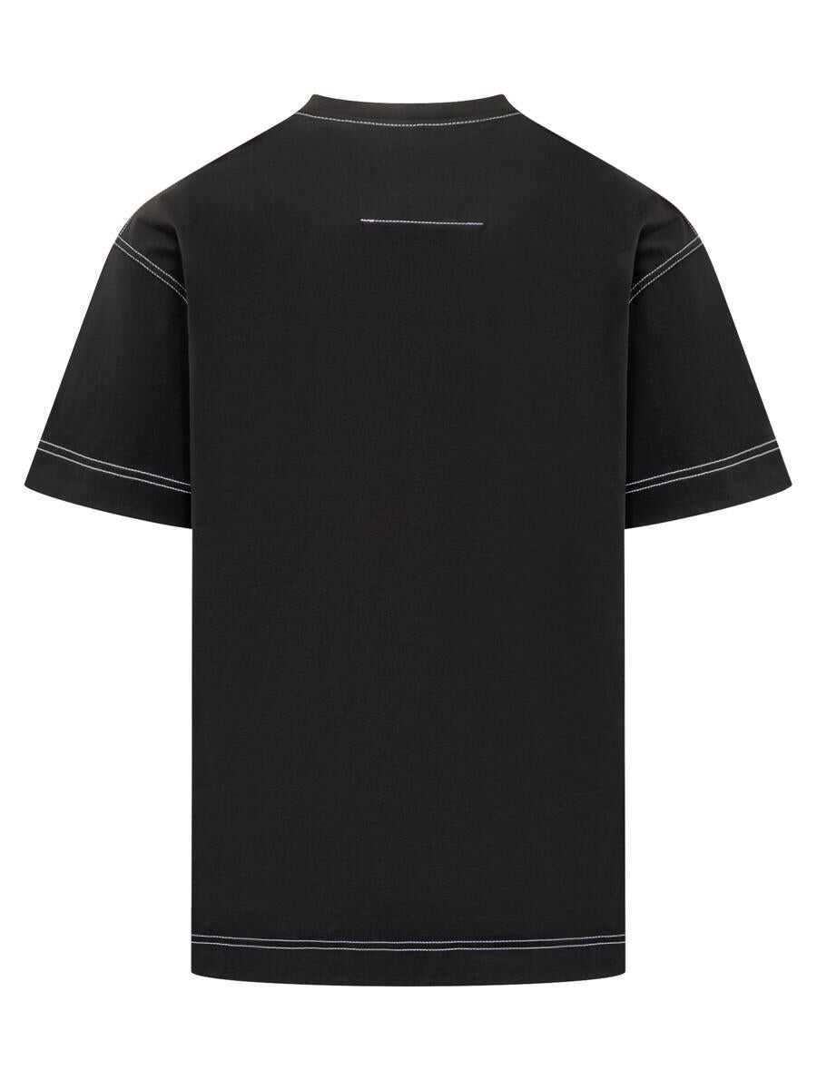 Tricouri Givenchy Givenchy T-Shirt Black Barbati (BM 17534589) 2