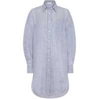 Camasi Brunello Cucinelli Striped Linen Shirt Femei
