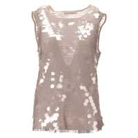 Topuri Niccolò Pasqualetti Carta Tank - Paillettes Femei