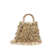 Genti de mana La Milanesa Oceano Medium Handbag Femei