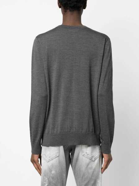 Pulovere DSQUARED2 DSQUARED2 Sweaters Grey Barbati (BM 17537388) 4
