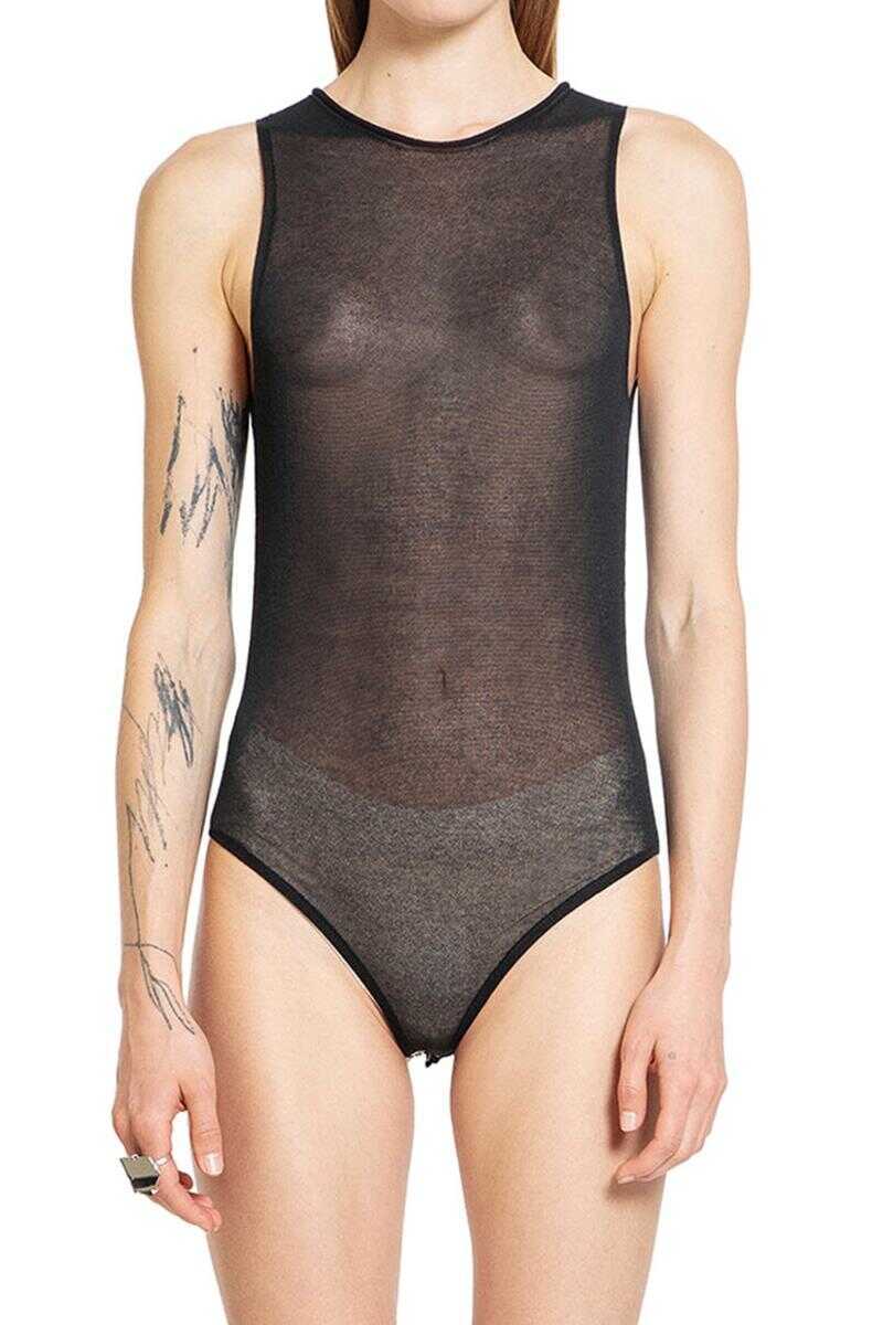Topuri UMA WANG Uma Wang Bodysuits Black Femei (BM 17537607) 1