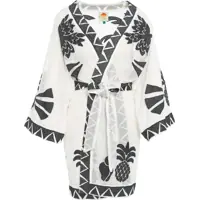 Rochii scurte Kimono dress with pattern Femei