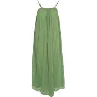 Rochii lungi Maxi dress with beads 'Apricot' Femei
