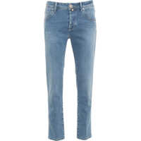 Blugi slim fit Cropped carrot jeans 'Scott' Barbati