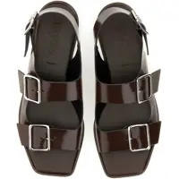 Sandale Dama - Sandale AEYDE Sandalo Tekla DARK BROWN Femei (BM 17538268) - B-mall.ro
